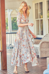 Indiana - Orange Blossom Maxi Dress