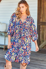 French - Carnation Mini Dress