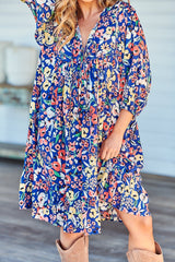 French - Carnation Mini Dress