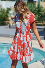 Jaase Lizzie - St Tropez Mini Dress Floral