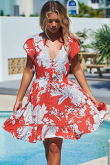 Jaase Lizzie - St Tropez Mini Dress Floral