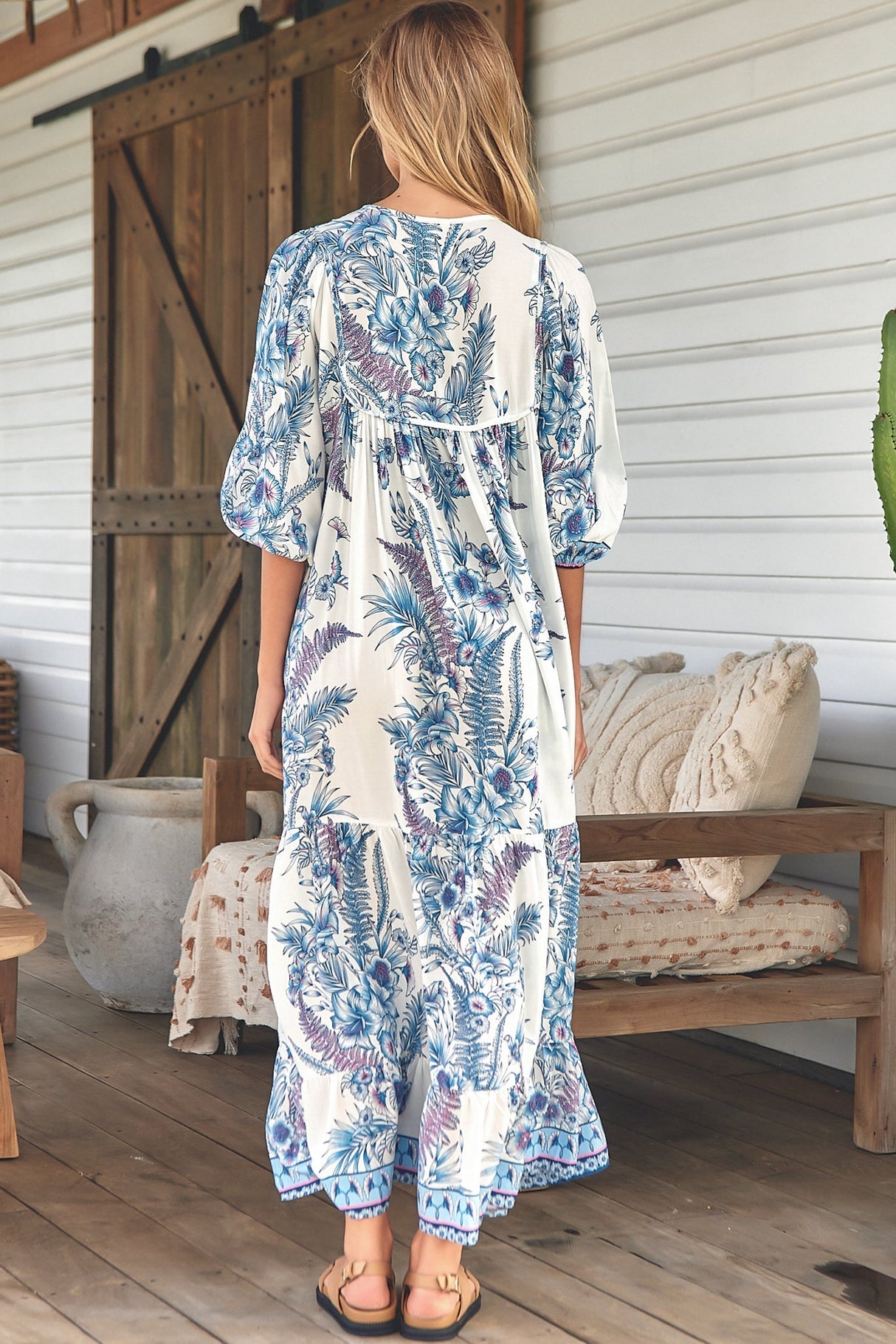 Paris - Sea Breeze Maxi Dress