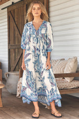 Paris - Sea Breeze Maxi Dress