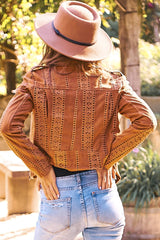 Jaase Jodi Jacket Brown